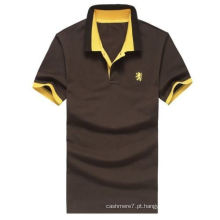 2016 novos homens de design de moda polo camiseta